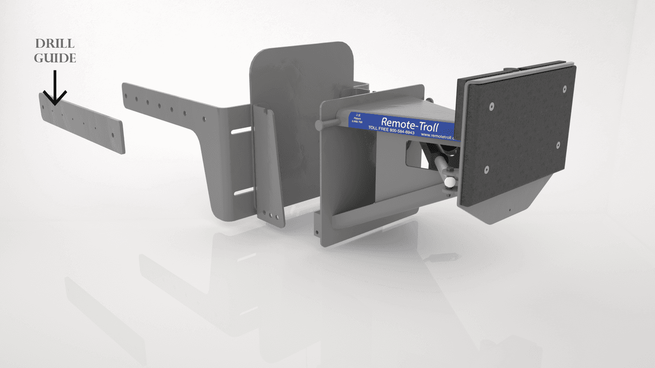 Pontoon Bracket in White or Silver (BR-PONT)